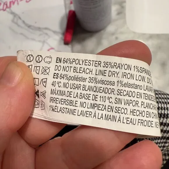 Forever 21 Black and White Plaid Mini Skirt - Picture 4 of 5